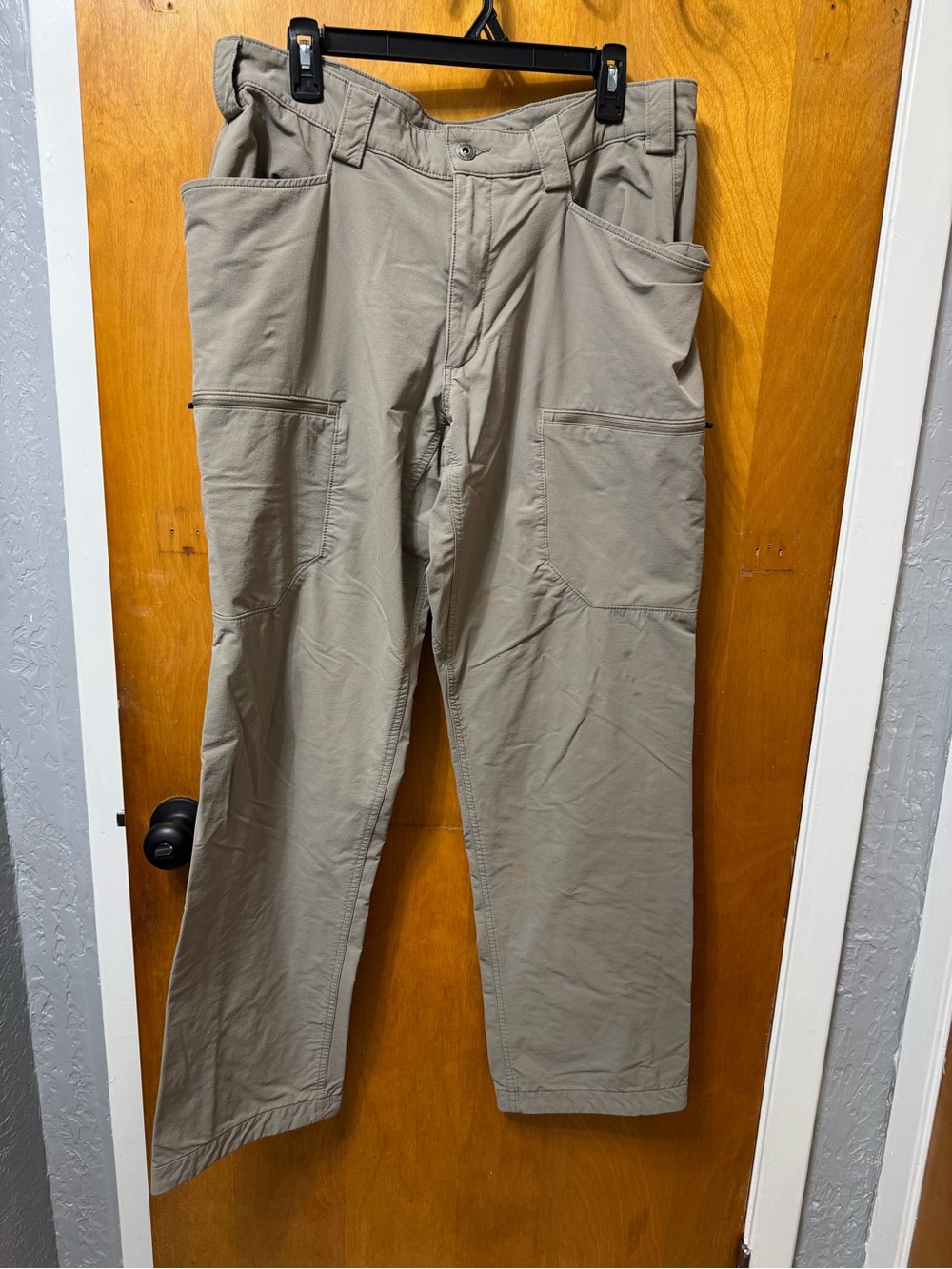 Duluth Trading Co Tan Work Pants